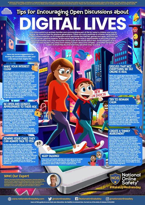 Talking about online activity with your child 